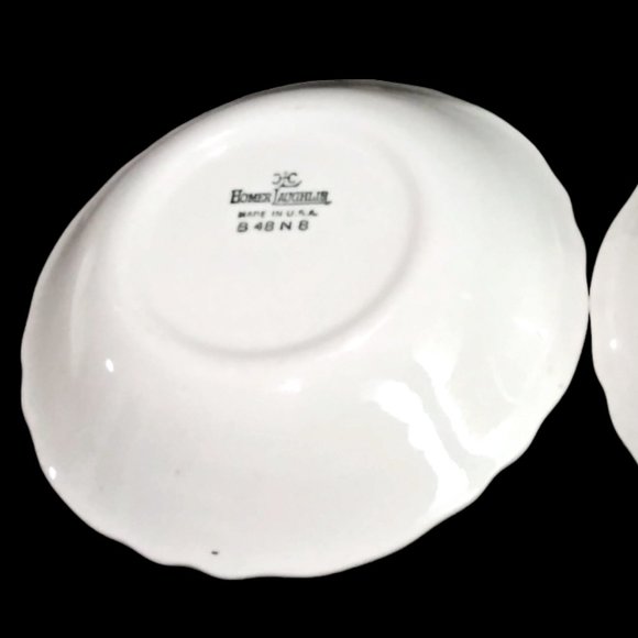 Vintage Berry Bowls, Fruit Bowls, Homer Laughlin Virginia Rose, 4pc Bowl Set, - Picture 5 of 10